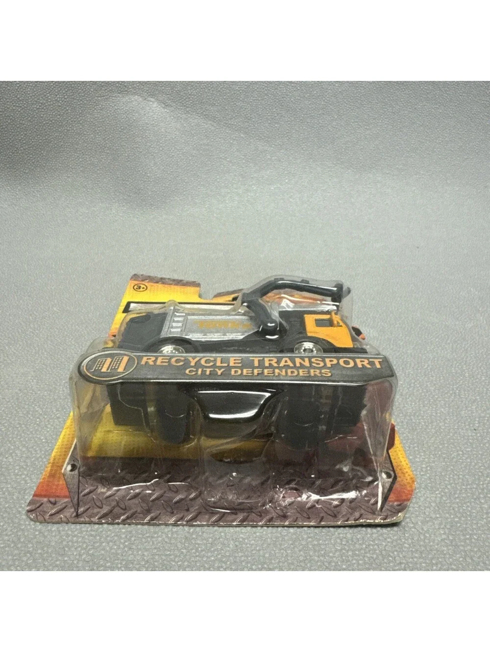 Tonka Metal Recycling Truck Transport City Defenders 1:64 Orange 2014 Diecast